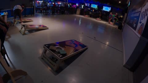 8.25.25 RIX Bar n Grill, TCL cornhole, A/B doubles - Match 4