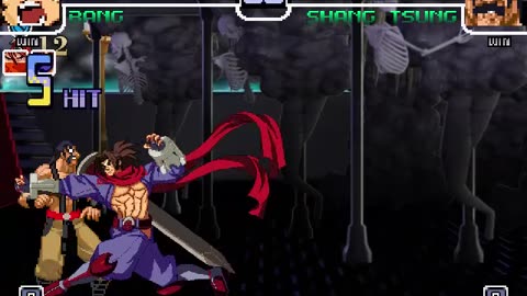 Bang Shishigami, Eiji Kisaragi, and Strider Hiryu (Me) vs Shang Tsung