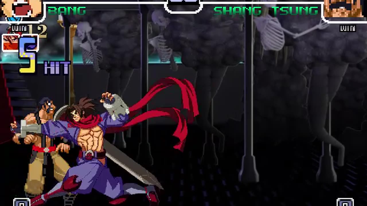 Bang Shishigami, Eiji Kisaragi, and Strider Hiryu (Me) vs Shang Tsung