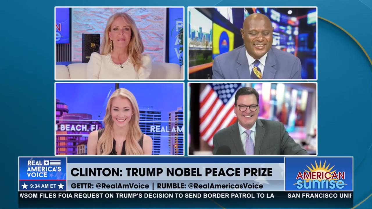 HILLARY, TRUMP, AND THE NOBEL PEACE PRIZE