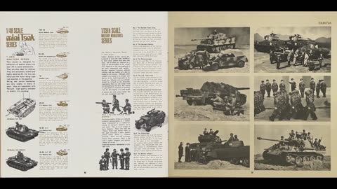 1971 Tamiya Catalog No Sound, Historical Reference