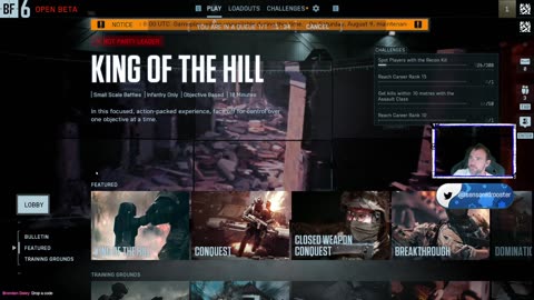 🐢 B6 Beta Drop Zone | LIVE NOW Watch Battlefield 6 chaos unfold with SensoredRooster