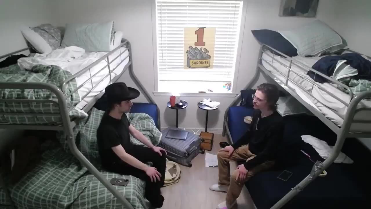 Fish yelling at Kalkalaka during his job interview... instant N-bomb (Sardine Tin)