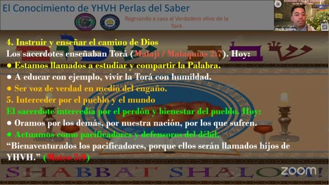 REGRESANDO A CASA AL VERDADERO OLIVO DE LA TORAH - PARASHAT #31 EMOR (HABLA)