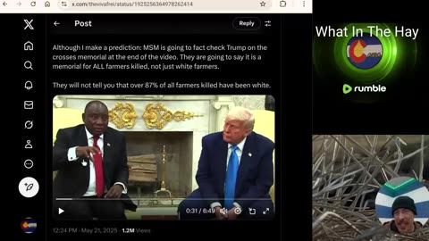 President Donald Trump puts South African President on blast
