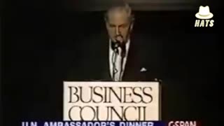 Arch-globalist David Rockefeller makes the case for halting the growth of the human population!