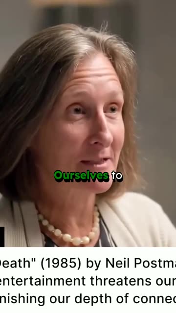 Are We Entertaining Ourselves to Death?