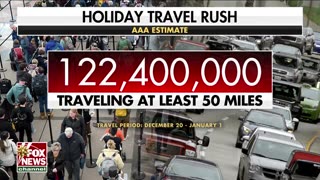 The Christmas travel rush is underway, with TSA predicting record-breaking crowds