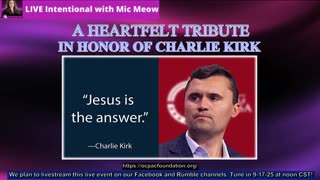 "Honoring Charlie Kirk at OCPAC 9-17-25"