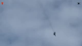 ✈️ 🇺🇦 Zaporizhzhia direction. MiG-29 delivers a high-precision strike with guided aerial bombs