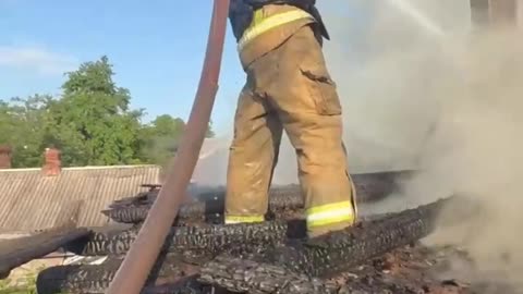 🔥 Ukraine Russia War | Heroes Extinguish Blaze in Occupied Gorlovka | RCF