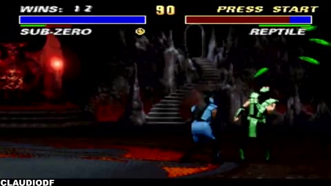 Ultimate Mortal Kombat 3 - Sub-Zero - SNES