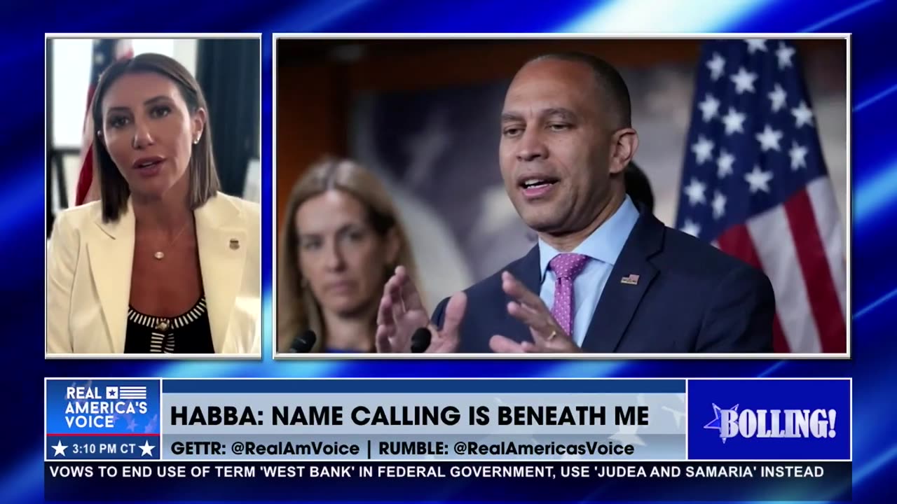 ALINA HABBA RESPONDS TO REP. HAKEEM JEFFRIES