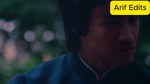 Bruce Lee - finger pointing at the moon