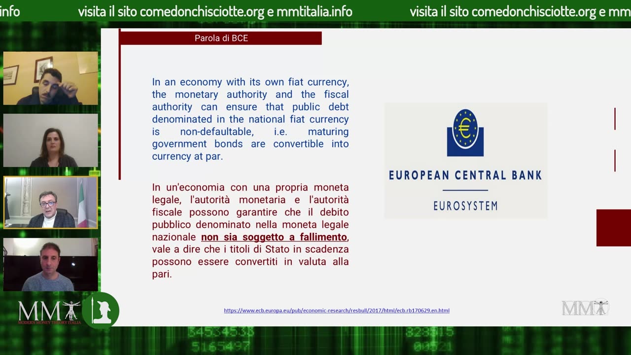 Il Percorso di uscita dall'euro