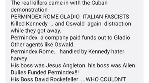 The Rockefeller national security state Killed Kennedy 95% Grok