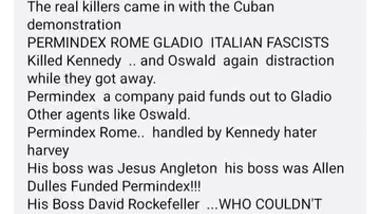 The Rockefeller national security state Killed Kennedy 95% Grok