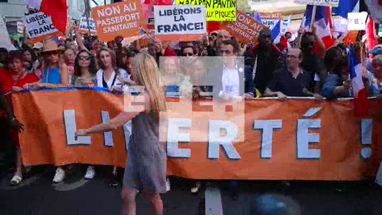 El pueblo de Francia contra el pasaporte COVID 19
