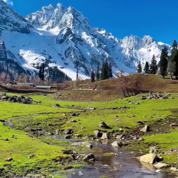 Icelands green mountains Natures pure serene beauty