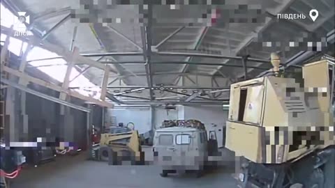 Unsuccessful “parking”: Border guards destroy enemy D-30 cannon