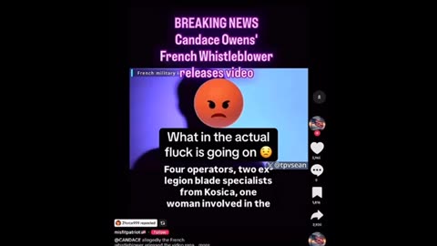 French Whistleblower on Candace Owens Hit ..