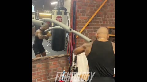 Conor Benn Shadow Boxing