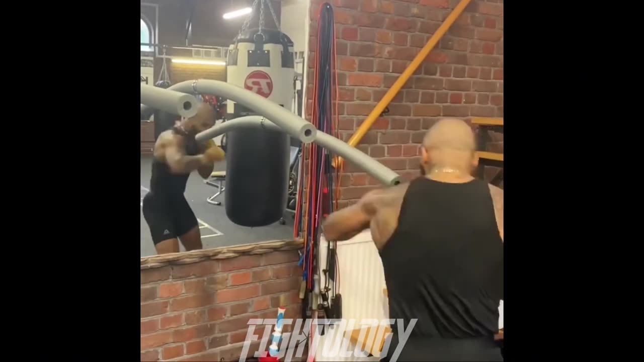 Conor Benn Shadow Boxing