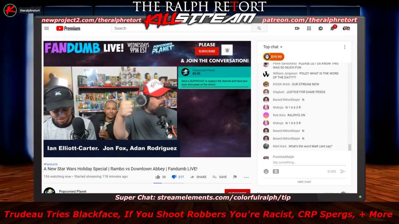 2019-09-19 - Trudeau Tries Blackface, If You Shoot Robbers You're Racist, CRP Spergs