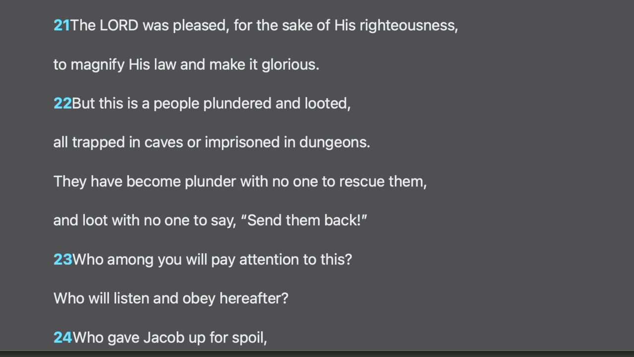 Isaiah 42