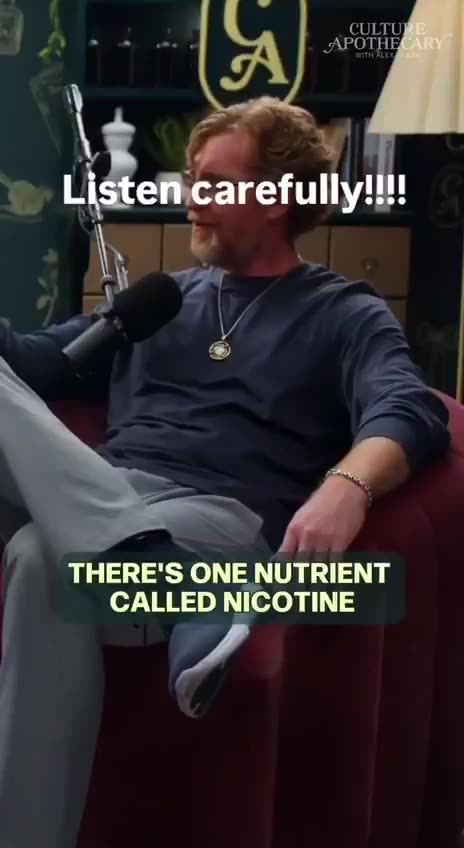 Nicotine is the cure ?