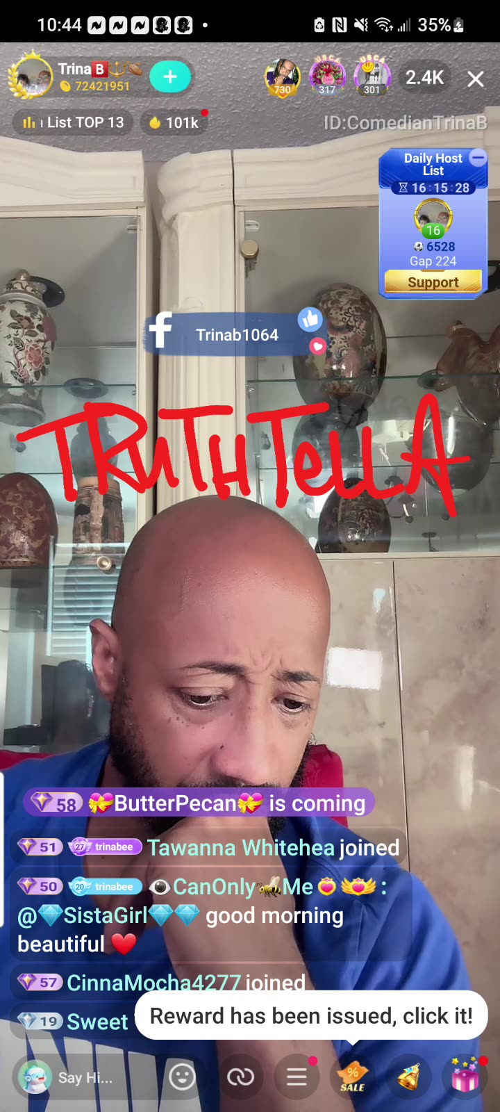 PEDO-FLOP TRINA B KOB RECAP 8/13/25