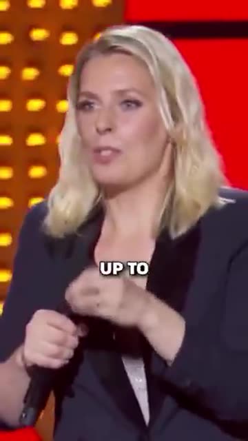 SHE IS FUNNY BUT TRUTHFUL