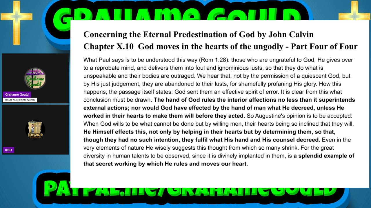 Review of C Jay's Theistic Determinism Part Two
