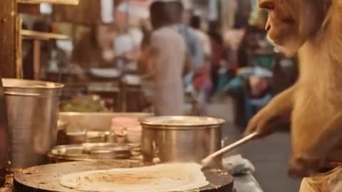 Monkey Chef's Street food