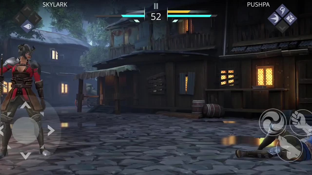 shadow fighter game with magic powers
