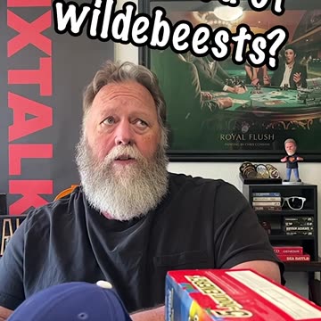 Dad's the weak wildebeest.