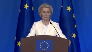 EU-China ties at 'inflection point', von der Leyen says
