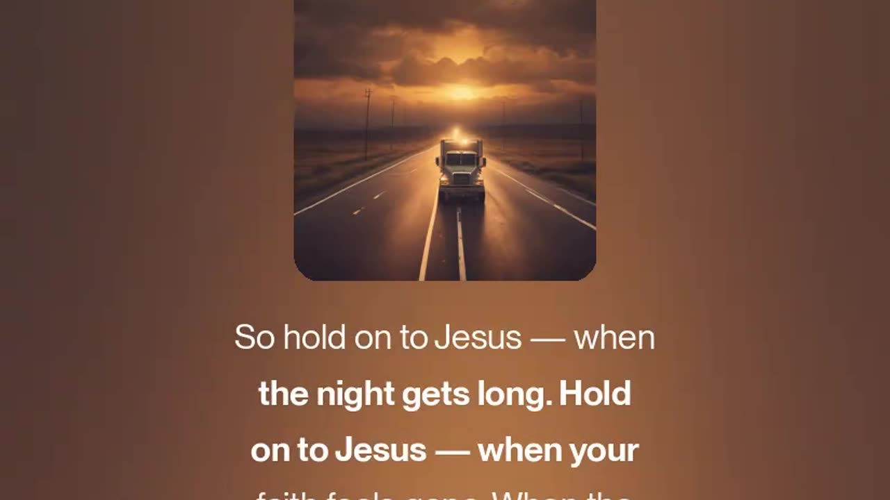 Hold On to Jesus (V4.5)