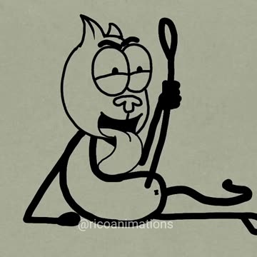 😂 Cats and dogs 🤣😂| Rico Animations Classic