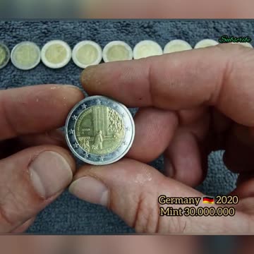 Rare 2 Euro Coin Hunt 💸 #shorts #rarecoins #2eurocoin #eurocoinhunt