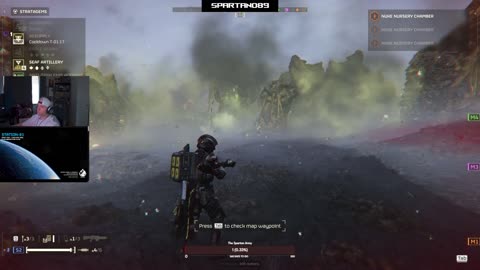 Helldivers 2 update waiting room w/ gameplay