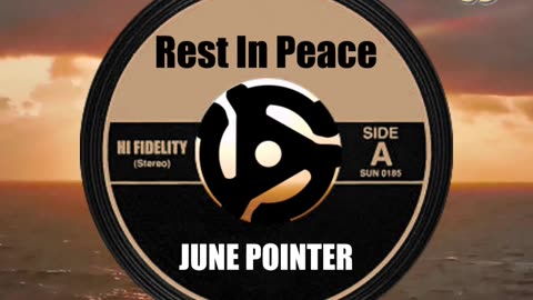 R.I.P. JUNE POINTER