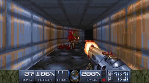 Doom 4 1993 (mod) - E1M1 and E1M2