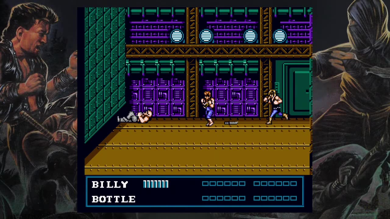 Double dragon 3 nes stage 1