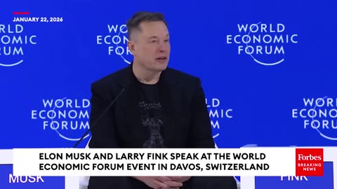 Elon Musk Takes Questions In Shock Appearance At The World Economic Forum In Davos - FULL