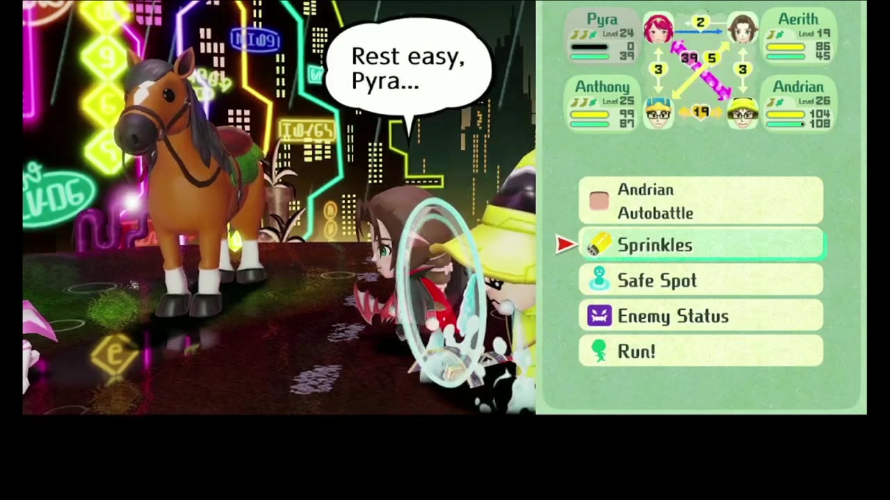 Playing Miitopia