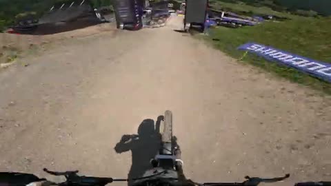 GoPro: Vali Holl is Top Qualifying Run! - Leogang - '25 UCI DH MTB World Cup