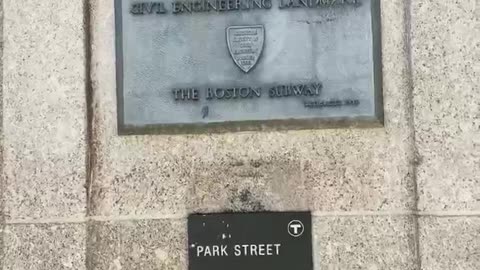 Oldest subway system in America - Green Line in Boston, MA