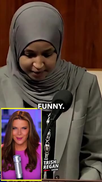 Trish Regan - Ilhan Gets the Hook! 🤣