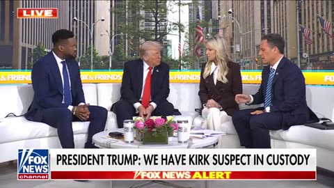 BREAKING Trump announces Charlie Kirks suspected assassin in custody